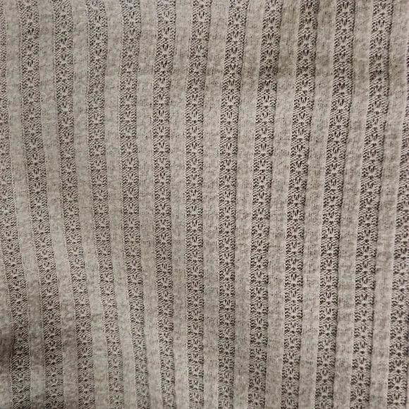 Out From Under Grey Cropped Button Cardigan - Picture 3 of 5